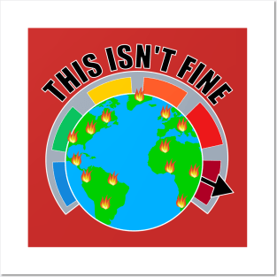 This Isn't Fine. Climate Change Posters and Art